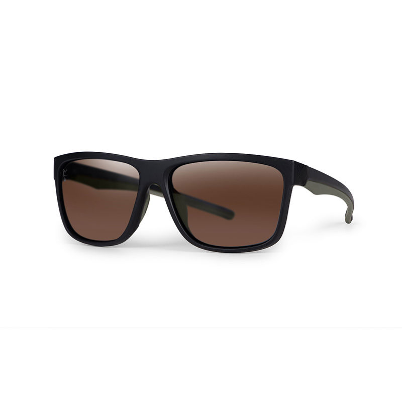 Fox Collection Green Black Shades Brown Lens